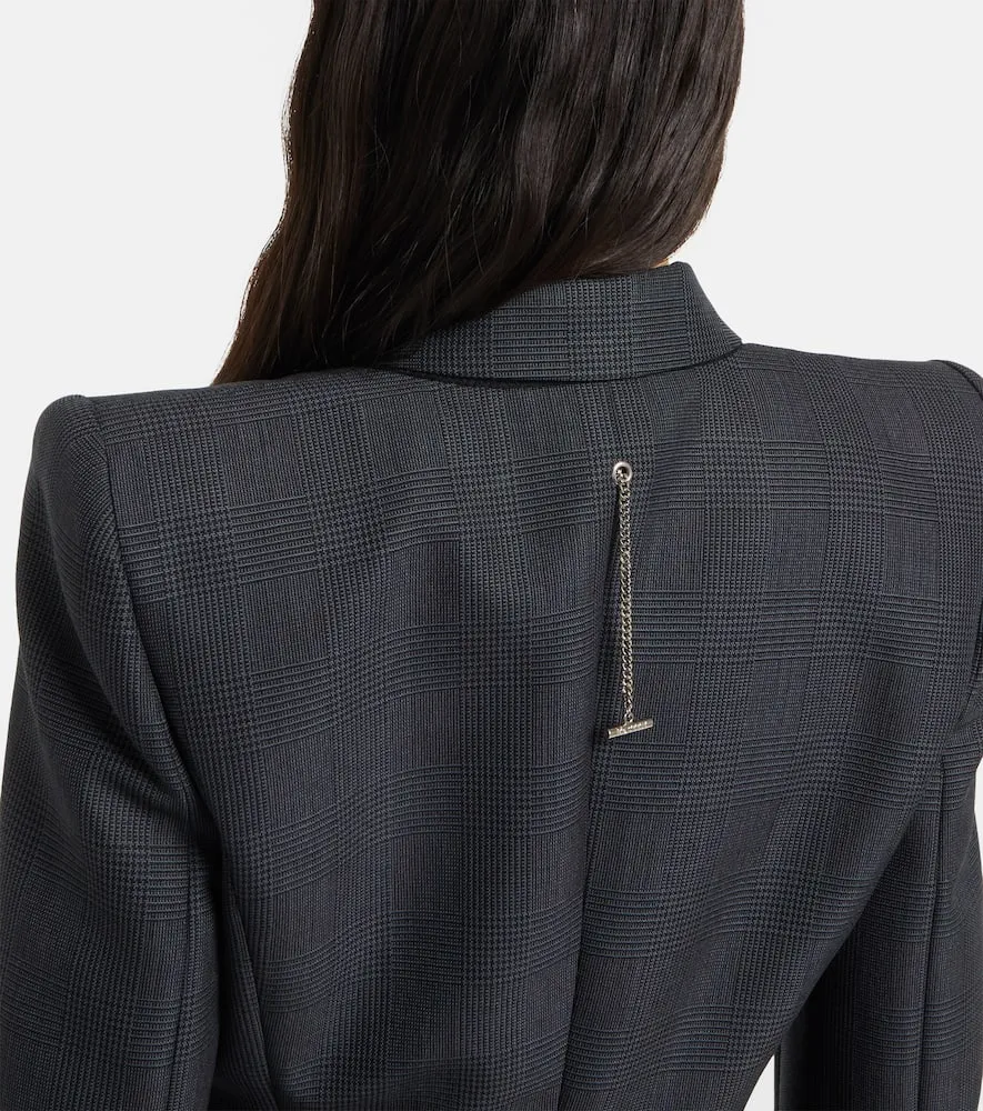 Alexander McQueen Wool and mohair blazer