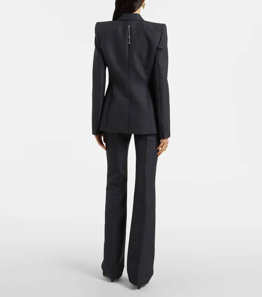 Alexander McQueen Wool and mohair blazer
