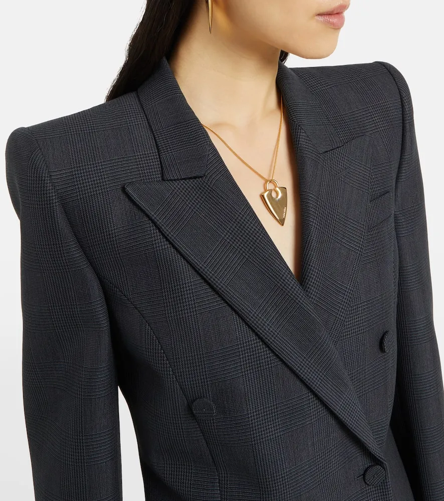 Alexander McQueen Wool and mohair blazer