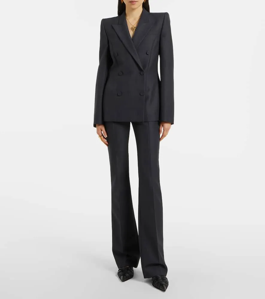 Alexander McQueen Wool and mohair blazer