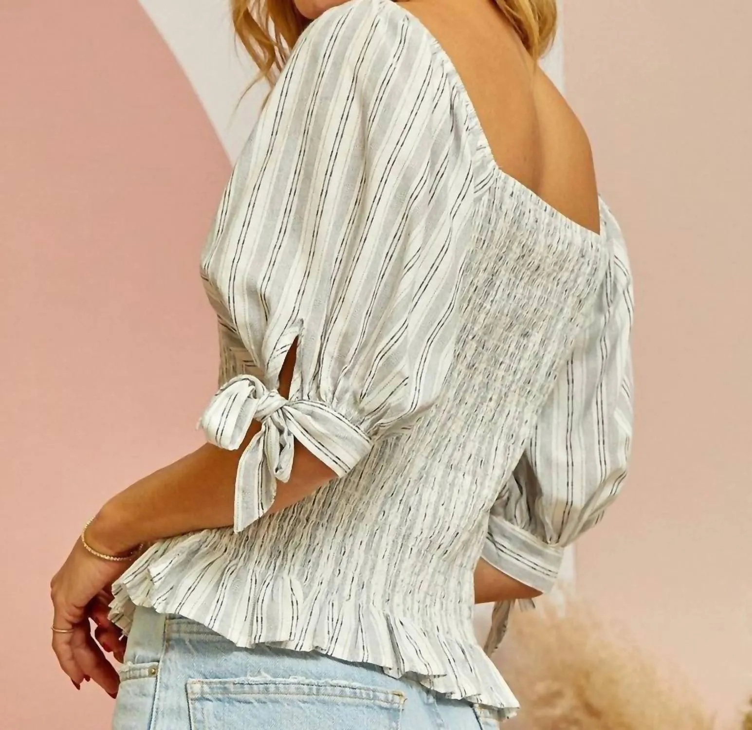 Andree By Unit - Anticipating More Smocked Blouse
