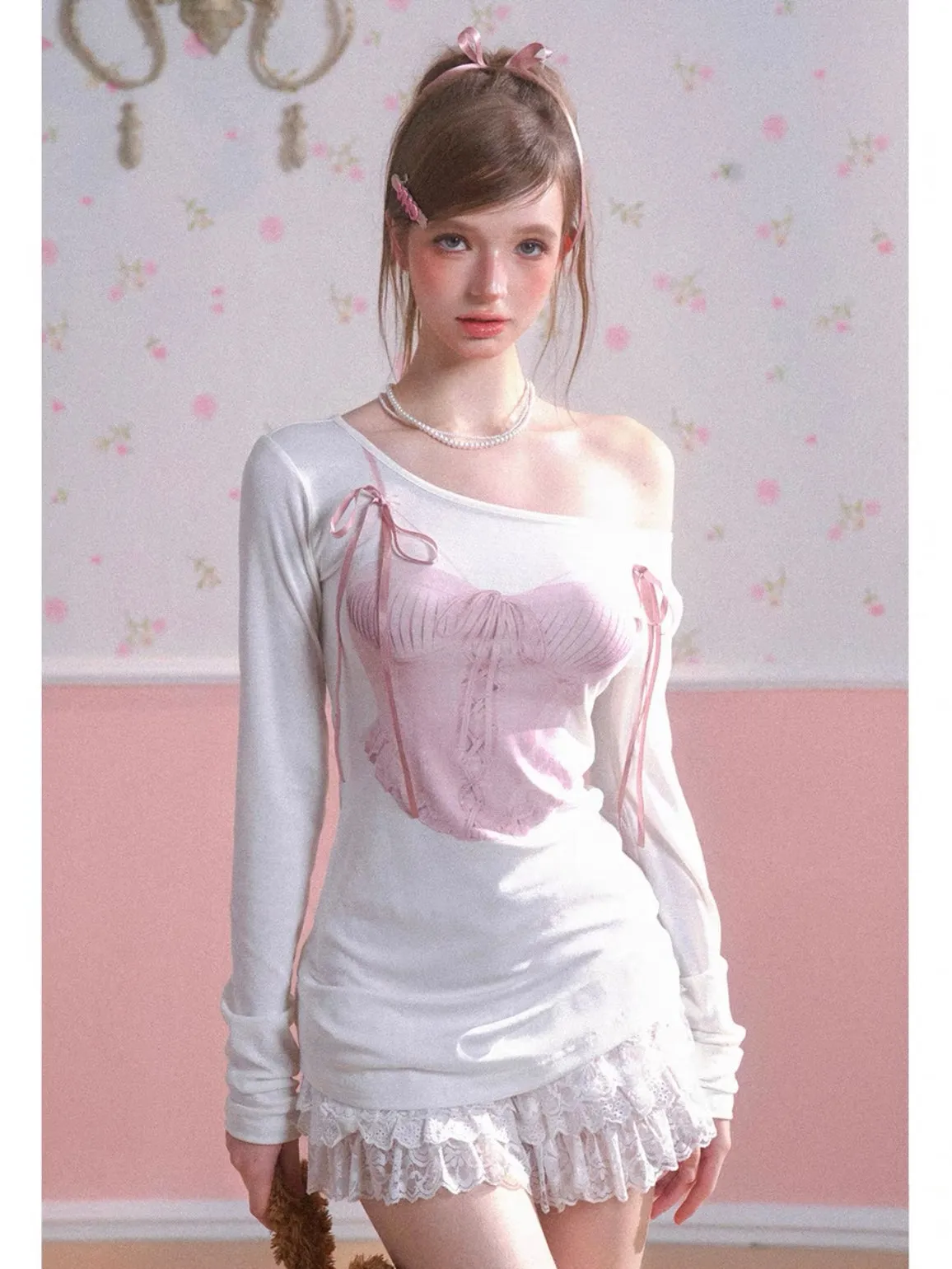 Ballet Off-Shoulder Tee