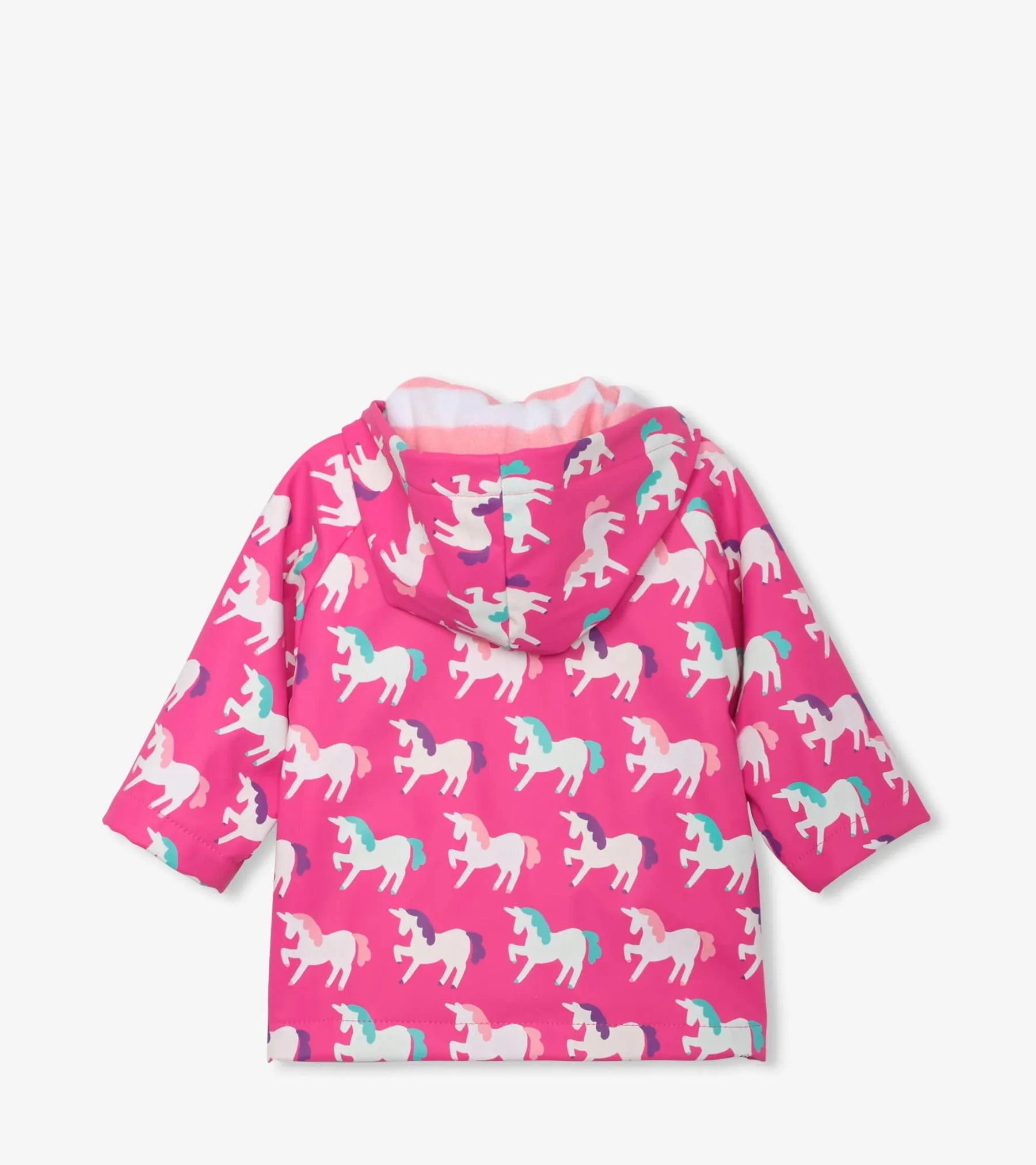 Hatley-Baby Raincoat Unicorns Colour Changing