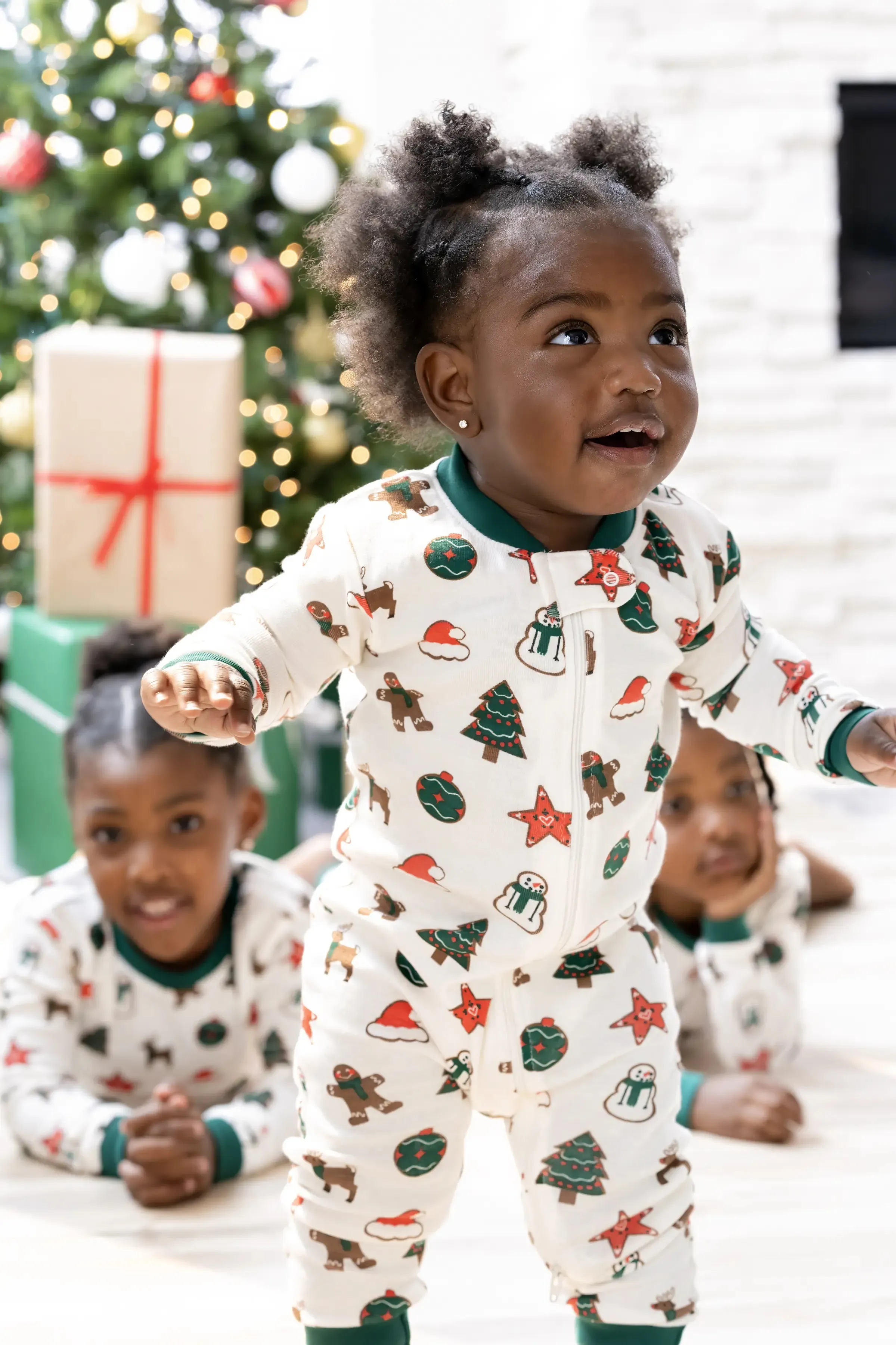 SALE - One-Piece Baby Pajamas_Christmas Cookies