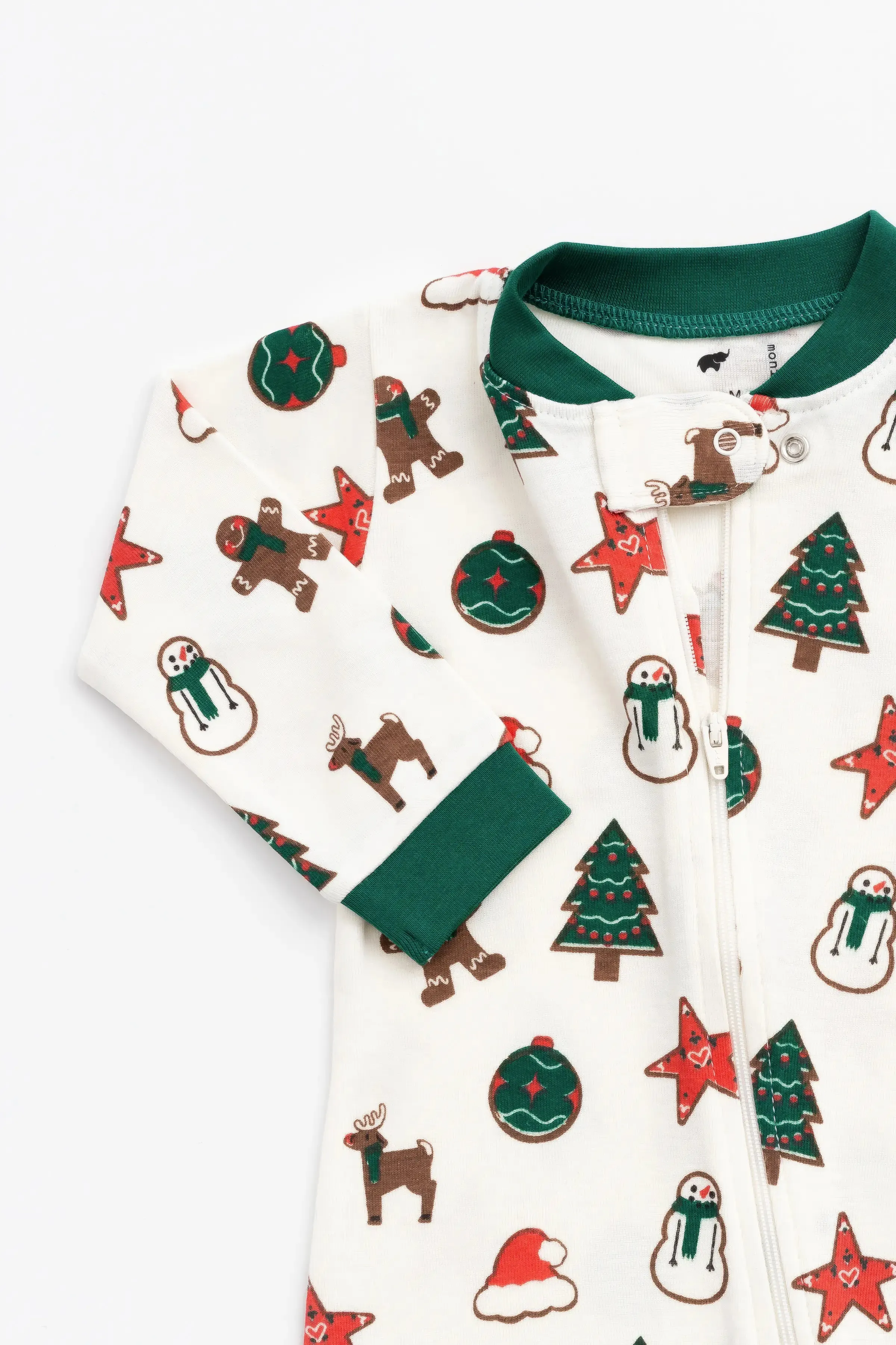 SALE - One-Piece Baby Pajamas_Christmas Cookies
