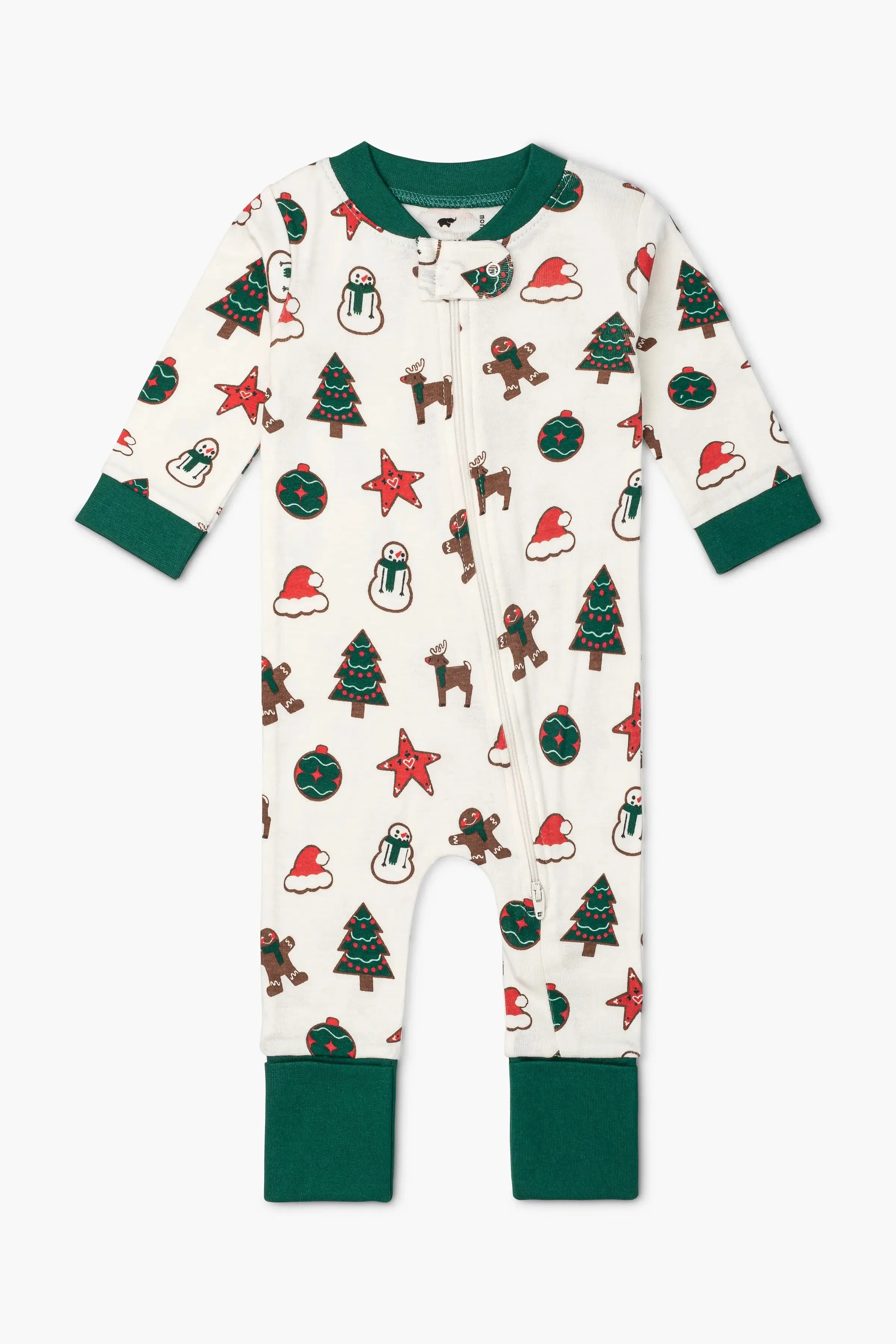 SALE - One-Piece Baby Pajamas_Christmas Cookies