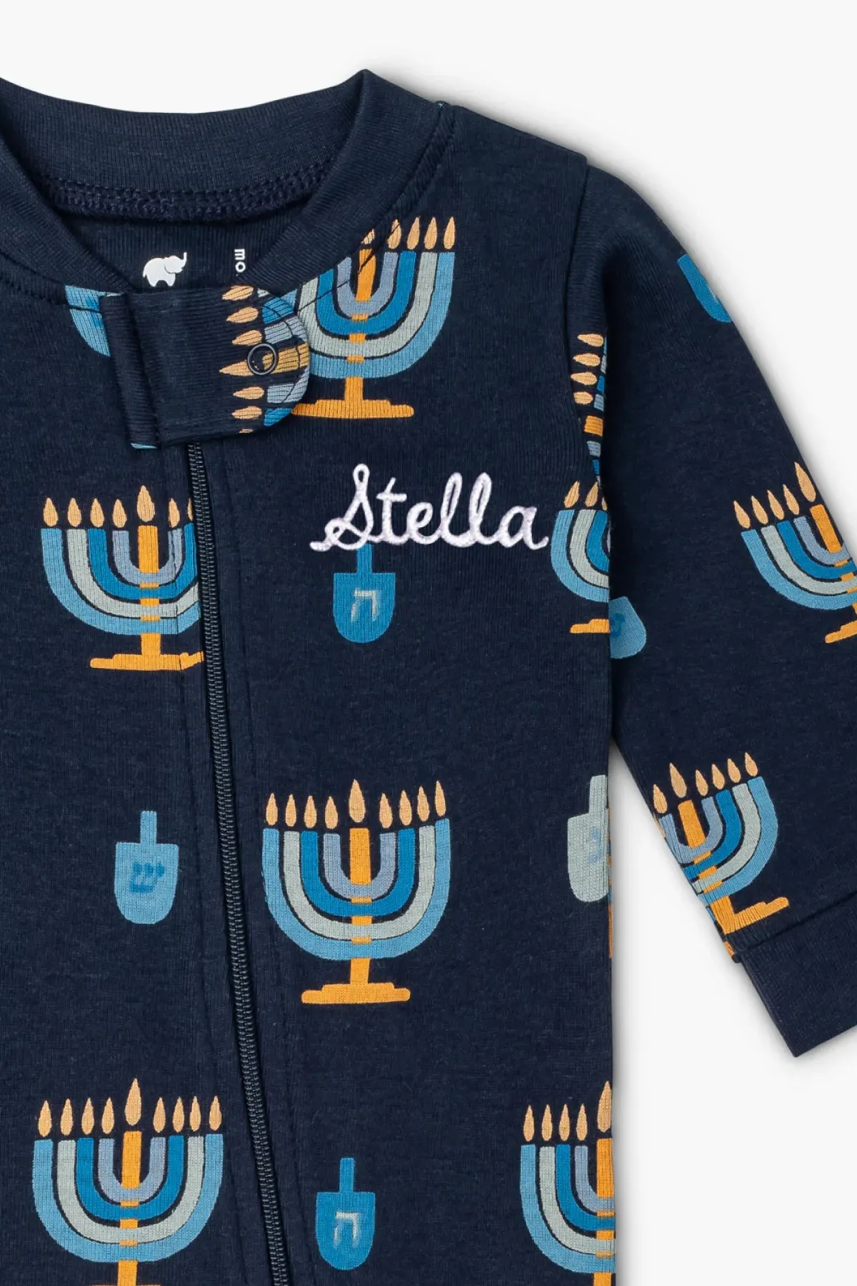 SALE - One-Piece Baby Pajamas_Dreidel Dreidel