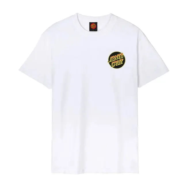 Santa Cruz Kendall Wolf Dot T-Shirt White