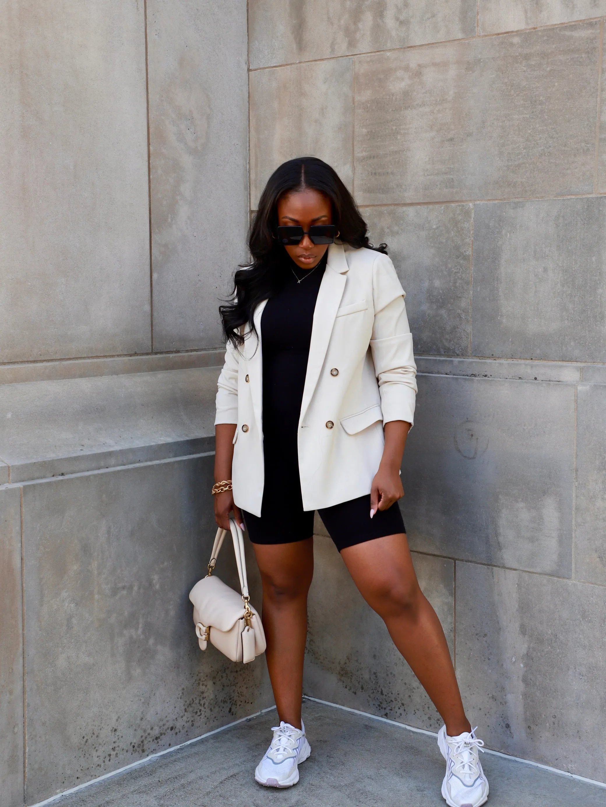 Serious Business | Oversized Blazer | Ivory