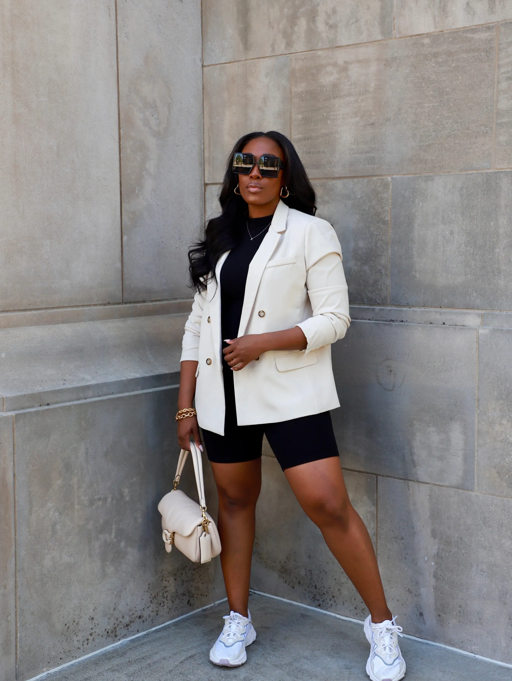 Serious Business | Oversized Blazer | Ivory