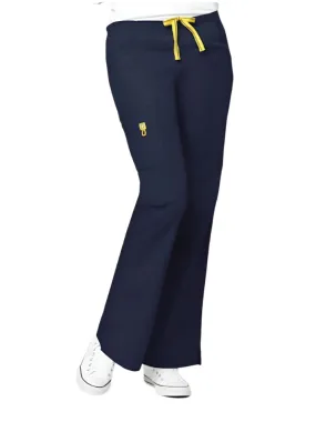 WonderWink Origins Women's Romeo Cargo Scrub Pant | Navy