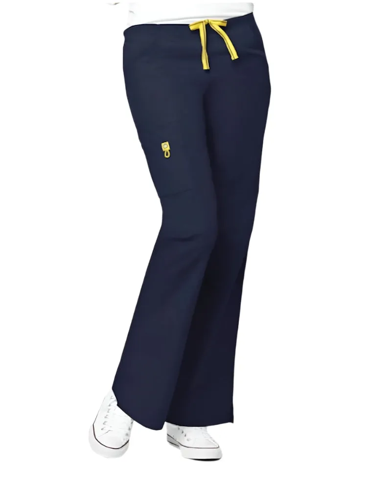 WonderWink Origins Women's Romeo Cargo Scrub Pant | Navy